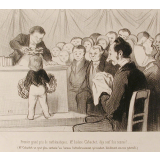 Premier grand prix de mathématiques, Mr. Isidore Cabuchet, déjà neuf fois nommé !...(Mr. Cabuchet ne peut plus contenir les larmes d'attendrissement qu'inondent décidément son nez paternel).