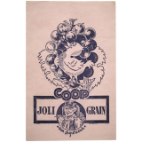 Buvard publicitaire. Coop. Joli grain. Vin supérieur.