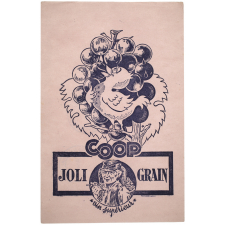 Buvard publicitaire. Coop. Joli grain. Vin supérieur.