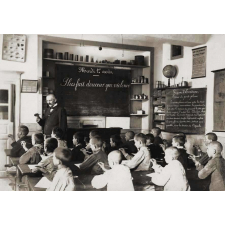 Ecole de garçons de Damvillers - Leçon d'écriture n°2