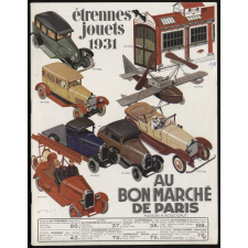 Au Bon Marché de Paris. Étrennes, jouets 1931.