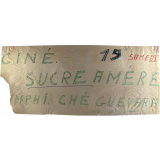 Ciné Sucre amère.