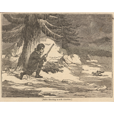 Sable hunting in North America.