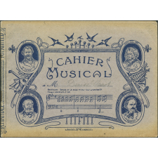 Cahier musical. 