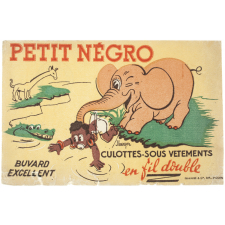 Buvard publicitaire. Petit Négro.