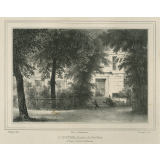 Baron Cuvier, Membre de l'Institut, à Paris, Jardin des Plantes.
