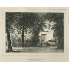 Baron Cuvier, Membre de l'Institut, à Paris, Jardin des Plantes.
