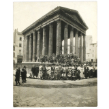 Excursion au Temple d'Auguste et de Livie, Vienne.