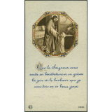 Image religieuse. Image de première communion. Que le Seigneur vous rende en bénédictions et en grâces la joie et le bonheur que je vous dois en ce beau jour. 