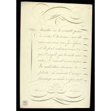 Modèle d'écriture.