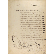 Modèle d'écriture. 