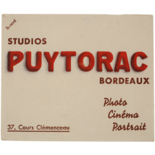 Buvard publicitaire. Studios Puytorac.