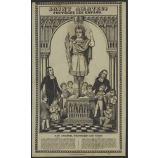 Saint Amateur - Protégez les enfants. San Amador, proteged los ninos.