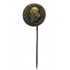 Insigne à l'effigie de Comenius. 