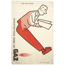 Buvard publicitaire. Chauffez-vous donc au Gaz.