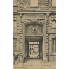 1 - Lycée d'Amiens - Entrée principale.