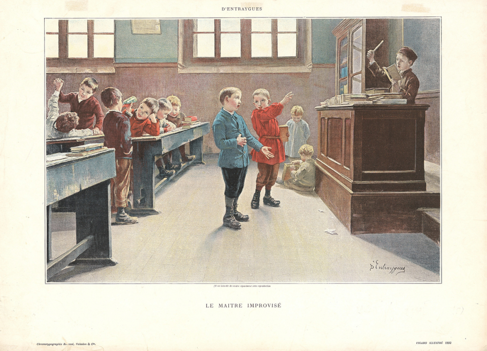 Le Maitre improvisé.