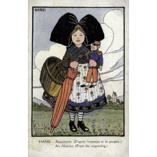 Hansi - Alsacienne 1916 (d'après l'estampe).