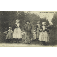 La Bretagne Pittoresque - 1082 - Retour des Champs - Enfants d'Hennebont.