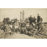 Les Campeurs en excursion au Pilier.