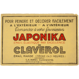Buvard publicitaire. Japonika - Claverol.
