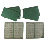 Cartons de loto. 