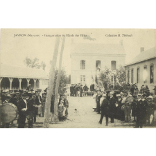 Javron (Mayenne) - Inauguration de l'Ecole des Filles.