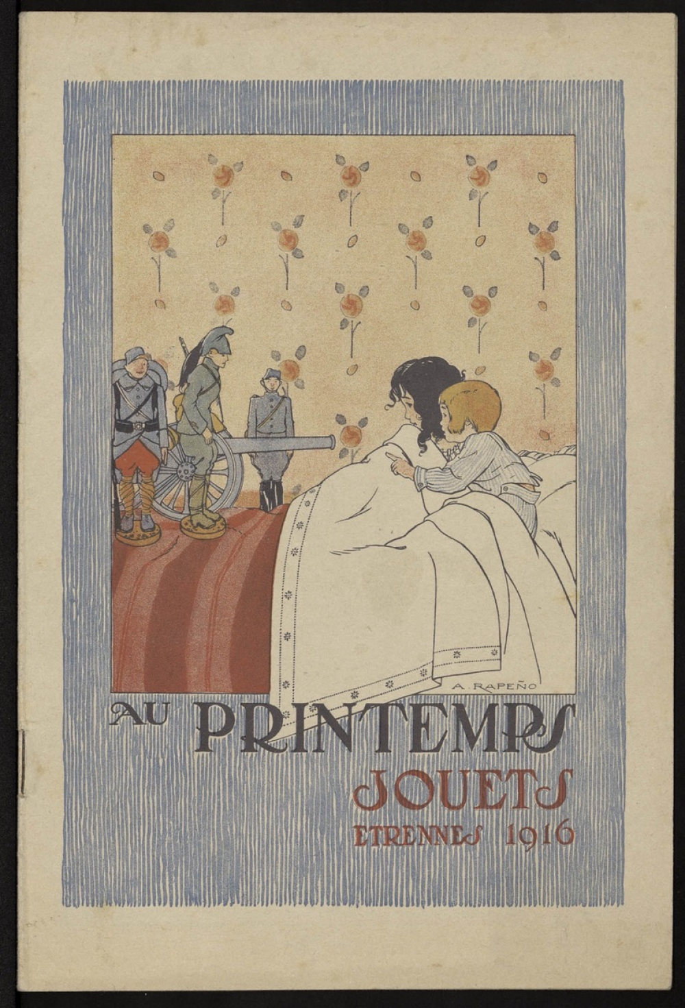 Au Printemps. Jouets, étrennes 1916.