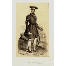 Ecoles Royales de France : Elève de Marine (1ère Classe).