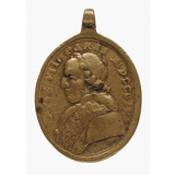 Médaille religieuse à l'effigie du Pape Pie VII. 