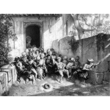 Sortie de l'école (Turquie d'Asie).