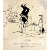 Élève Beaucitron, prix de gymnastique !...