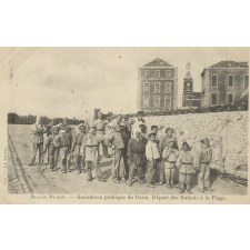 Berck-Plage - Assistance publique de Paris - Départ des Enfants à la Plage.