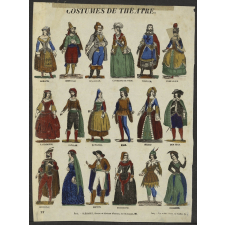 Costumes de théâtre.