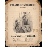 L'examen de Géographie. Scène comique.