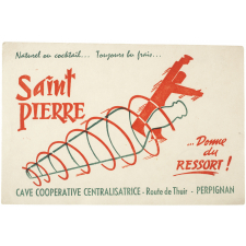 Buvard publicitaire. Saint Pierre. 