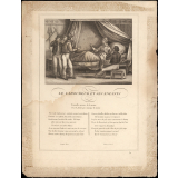 Fable de La Fontaine. . Le Laboureur et ses Enfants.