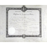 Diplôme de Licencié en Droit.