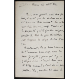 Lettre à son filleul. 