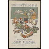 Au Printemps, Paris. Jouets, étrennes.