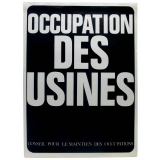 Occupation des usines.