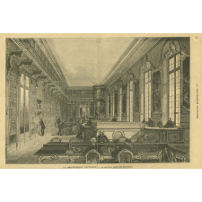 La Bibliothèque Nationale. La nouvelle salle des manuscrits.