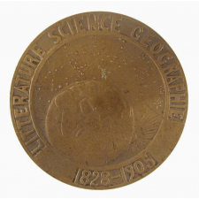 Médaille à l'effigie de Jules Verne. 