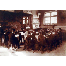 Ecole primaire supérieure de La Ferté-Macé - Cours de dessin à vue. 