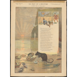 Le Rat et l'Huitre. (Fable de La Fontaine).