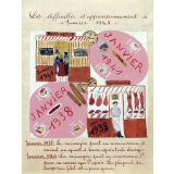 Les Difficultés d'approvisionnement en Janvier 1941.