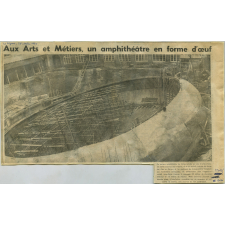 Aux Arts et Métiers, un amphithéâtre en forme d'oeuf.