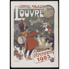 Grands magasins du Louvre, Paris. Etrennes 1903.