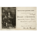 Billet d'honneur