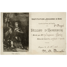 Billet d'honneur